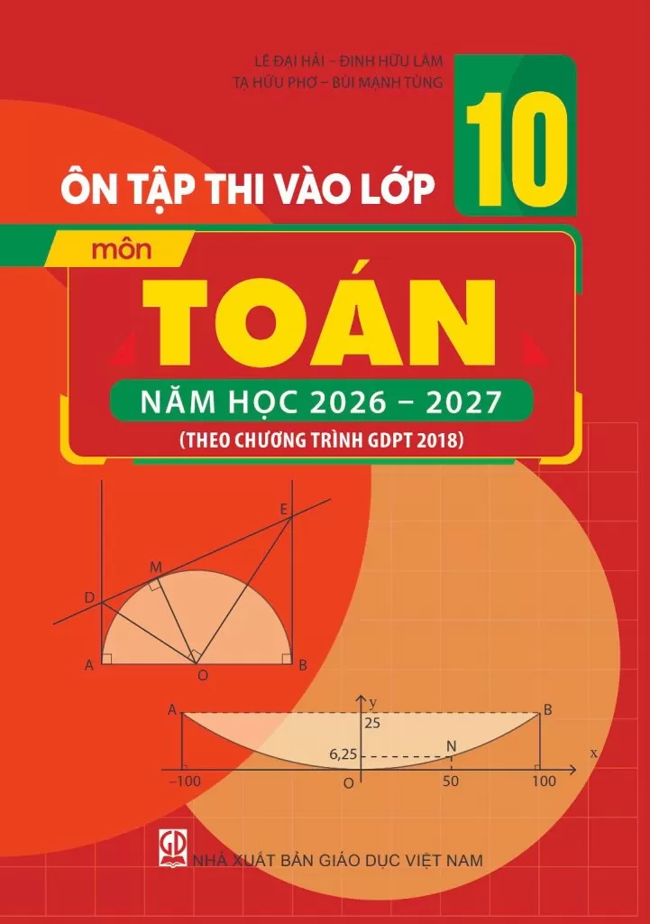 ÔN TẬP THI TUYỂN SINH VÀO LỚP 10 MÔN TOÁN (Theo Chương trình GDPT 2018)